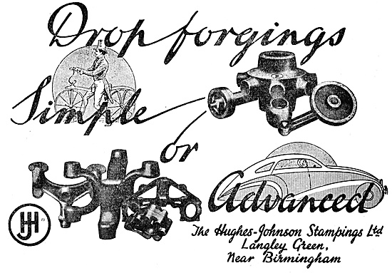 Hughes-Johnson Drop Forgings For The Aircraft Industry           