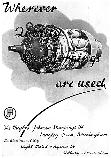 Hughes-Johnson Stampings For The Aircraft Industry               