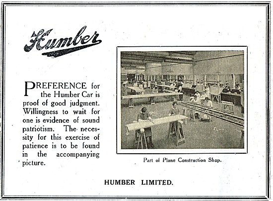 Humber Aircraft                                                  