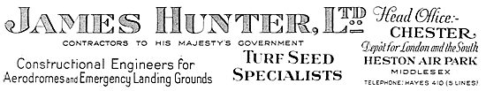 James Hunter Aerodrome Turf Seed Specialists                     