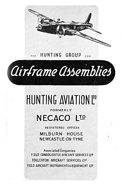 Hunting Group - Hunting Aviation Airframe Assemblies - Necaco    
