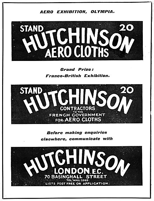Hutchinson Aero Cloths                                           