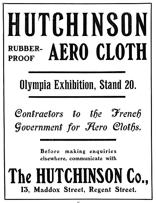 Hutchinson Aero Cloths                                           
