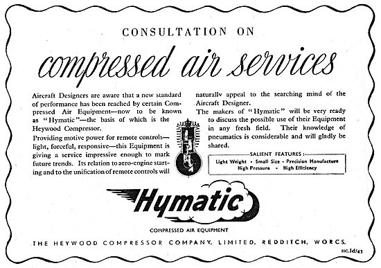 Hymatic Compressed Air Equipment                                 