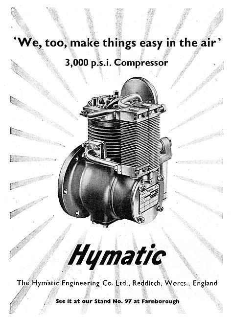 Hymatic Pneumatic Systems & Components - 3000 psi Compressor     