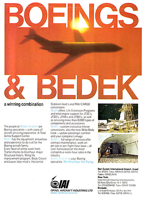 Israel Aircraft Industries.Bedek Aviation                        