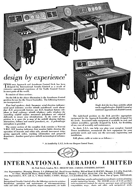 International Aeradio: IAL ATC Control Consoles                  