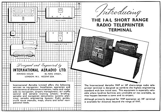 International Aeradio: IAL Radio Teleprinter Terminal            