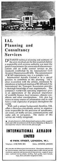 International Aeradio: IAL ATC Planning & Consultancy            