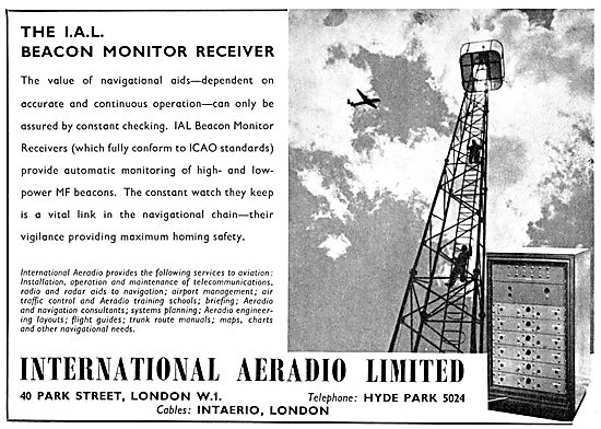 International Aeradio: IAL Airfield Beacon Monitor Receiver      