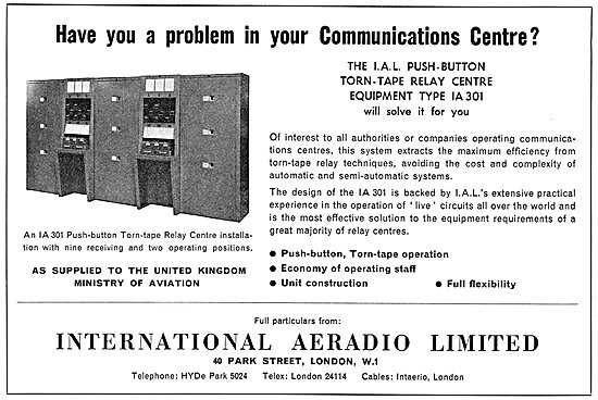 International Aeradio ATC Communications Centres                 