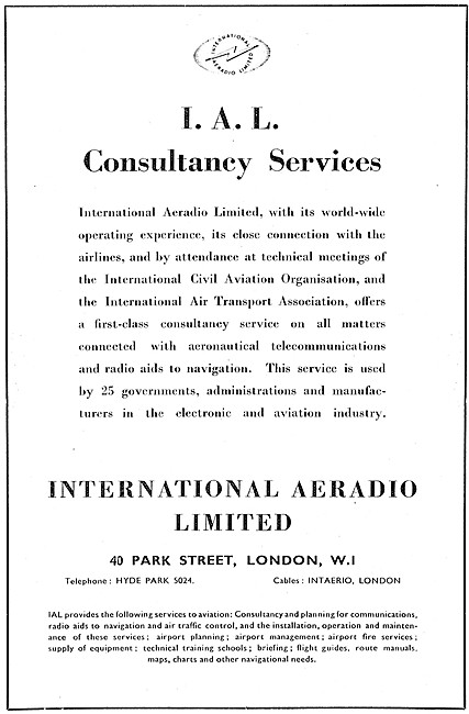International Aeradio Aviation Consultancy Services              