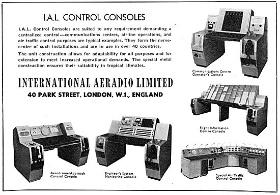 International Aeradio: IAL ATC Control Consoles                  