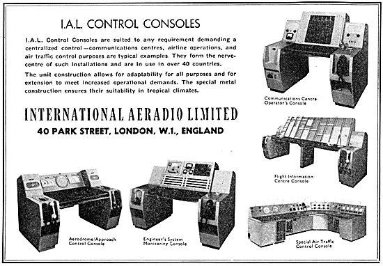 International Aeradio: IAL ATC Control Consoles                  