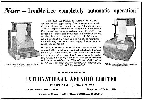 International Aeradio: IAL ATC Control Accessories               