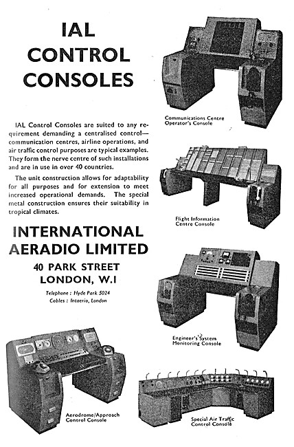 International Aeradio: IAL ATC Control Consoles                  