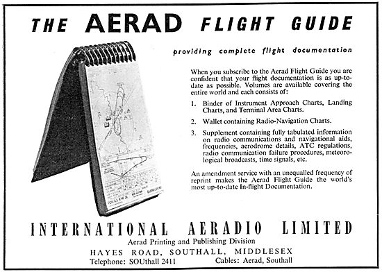International Aeradio: IAL ATC Consoles. Aerad Flight Guide      
