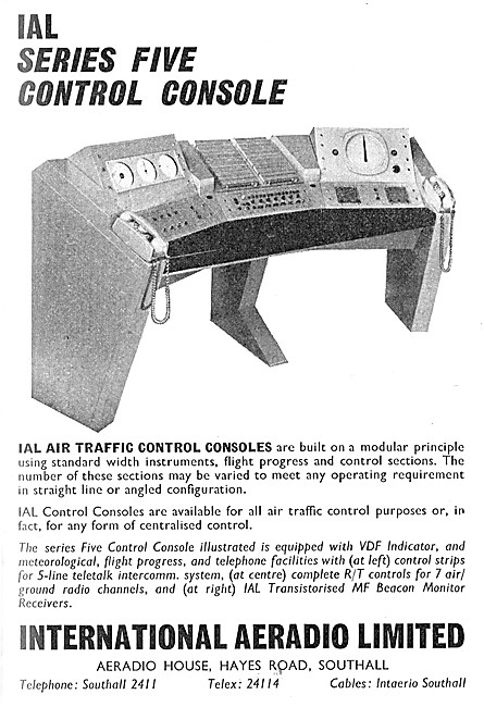 International Aeradio: IAL ATC Control Consoles                  