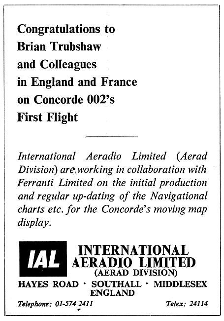 International Aeradio: IAL ATC Control Consoles & Charts         