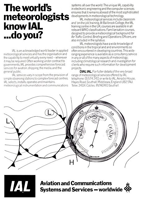 International Aeradio: IAL Applied Meteorological Services       