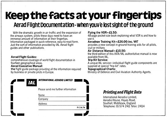 International Aeradio: Aerad Flight Guides                       