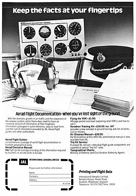 International Aeradio: IAL Training Aids - Nav Trainer           