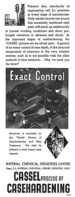 ICI Cassel Process Of Casehardening & Heat Treatment             