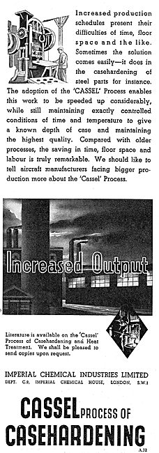 ICI Cassel Process Of Casehardening & Heat Treatment             