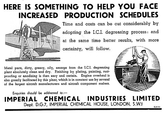 ICI Degreasing Process For Aircraft Components                   