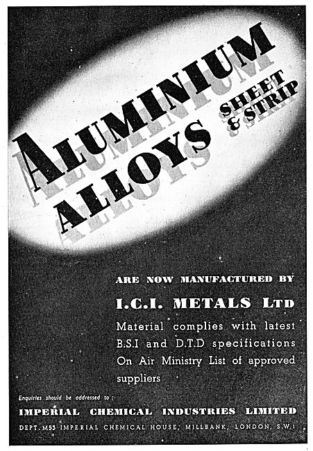 ICI Metals - Aluminium Alloys                                    