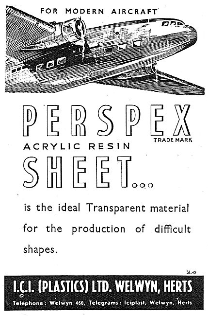 ICI Perspex Acrylic Sheet                                        