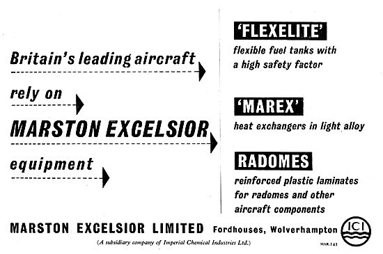 ICI Marston Excelsior Heat Exchangers & Fueld Tanks              