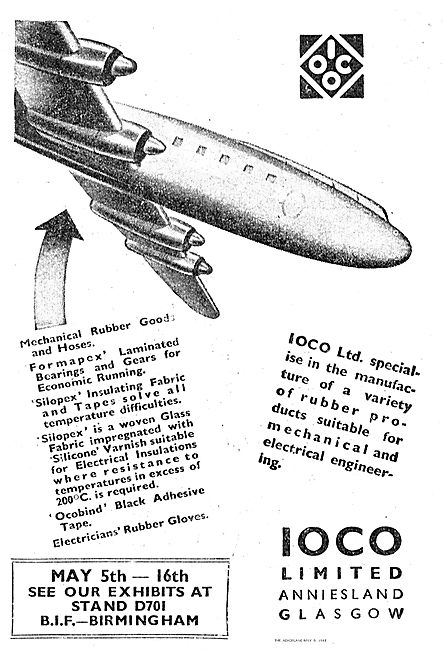 IOCO Rubber Components For Aircraft                              