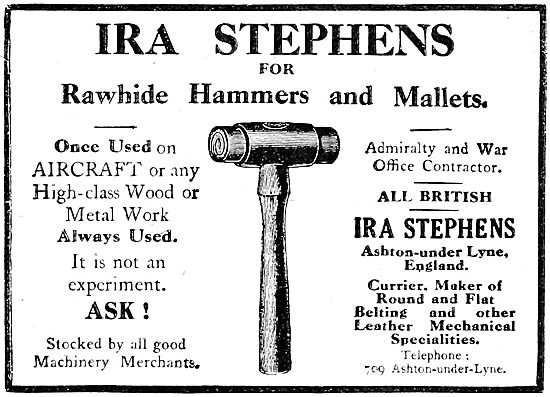 IRA Stephens - Rawhide Engineers Hammers & Mallets               