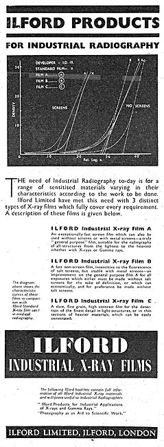 Ilford Industrial Radiography Products                           