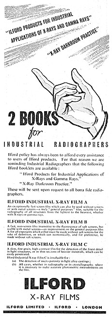 Ilford Photographic & Industrial Radiography Products            