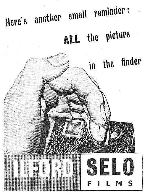 Ilford Photographic Materials - Ilford SELO Films                