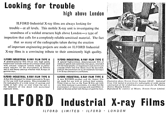 Ilford Industrial X-Ray Films                                    