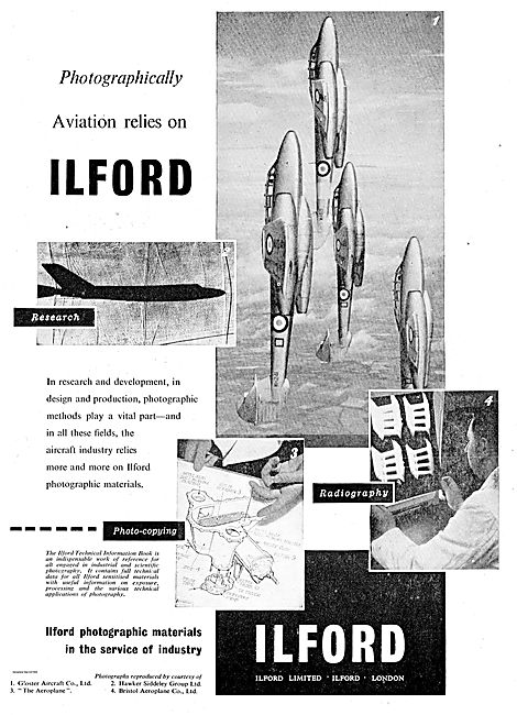 Ilford Photographic Methods For Aircraft Manufacturers           
