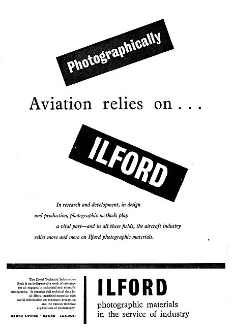 Ilford Photographic Materials - Film, Methods & Services         