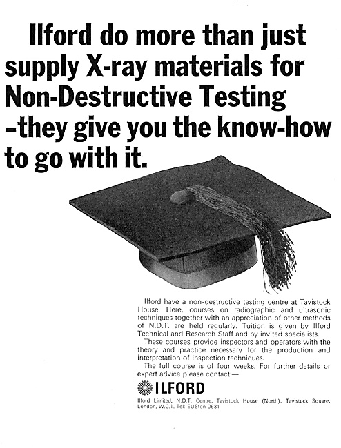 Ilford Photographic Materials - ILFORD NDT X-Ray Materials       