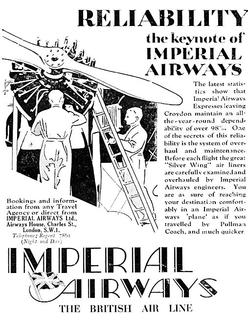 Imperial Airways 1931                                            