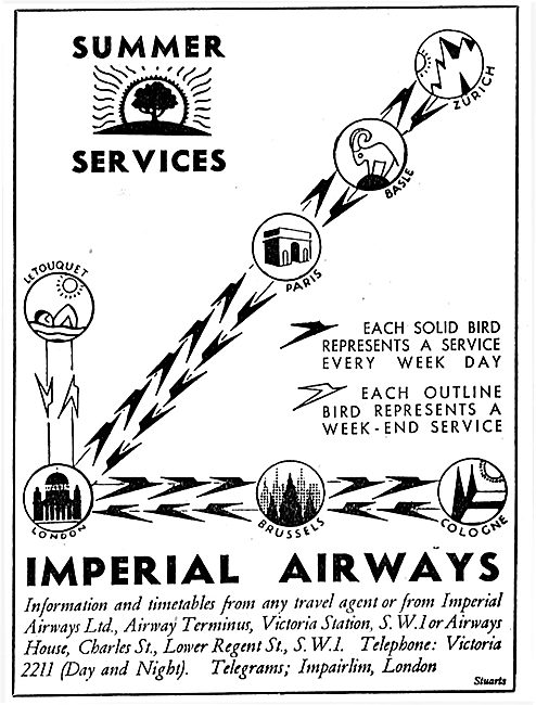 Imperial Airways 1833                                            