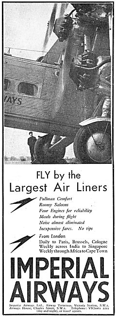 Imperial Airways Fly The Largest Airliners                       