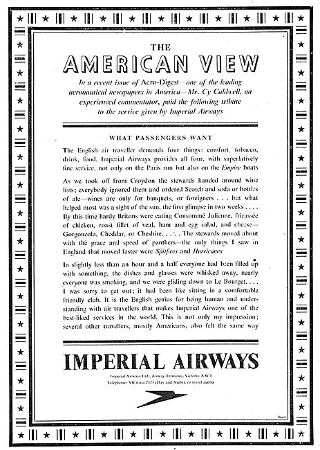 Imperial Airways                                                 