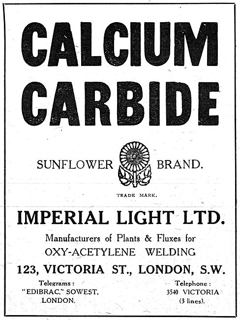 Imperial Light - Sunflower Brand Calcium Carbide                 