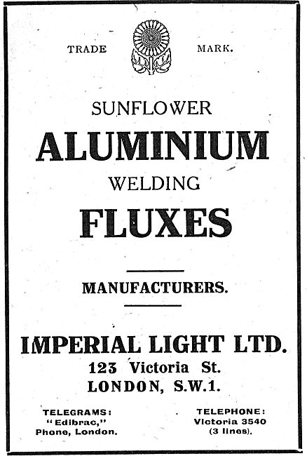 Imperial Light - Sunflower Aluminium Welding Fluxes              