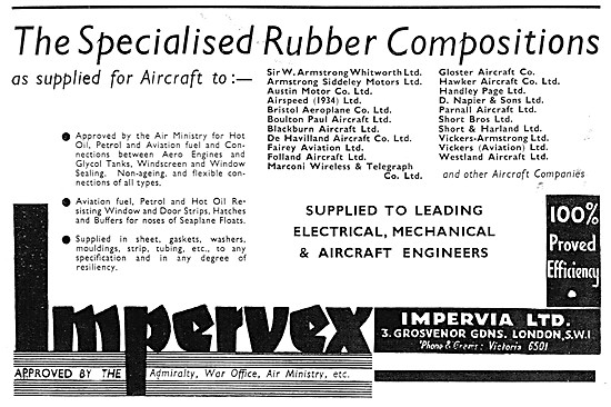 Impervia IMPERVEX Rubbber Products                               