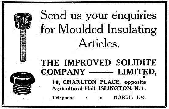 The Improved Soldite Company. Moulded Insulating Parts           