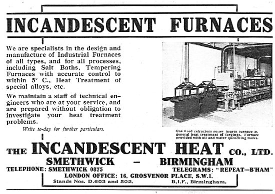 The Incandescent Heat Company - Heat Treatment Furnaces          